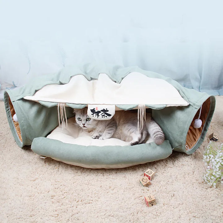 Cat Tunnel Bed
