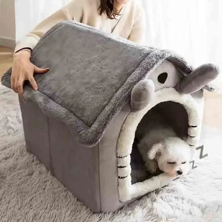 Tent House Dog & Cat Bed